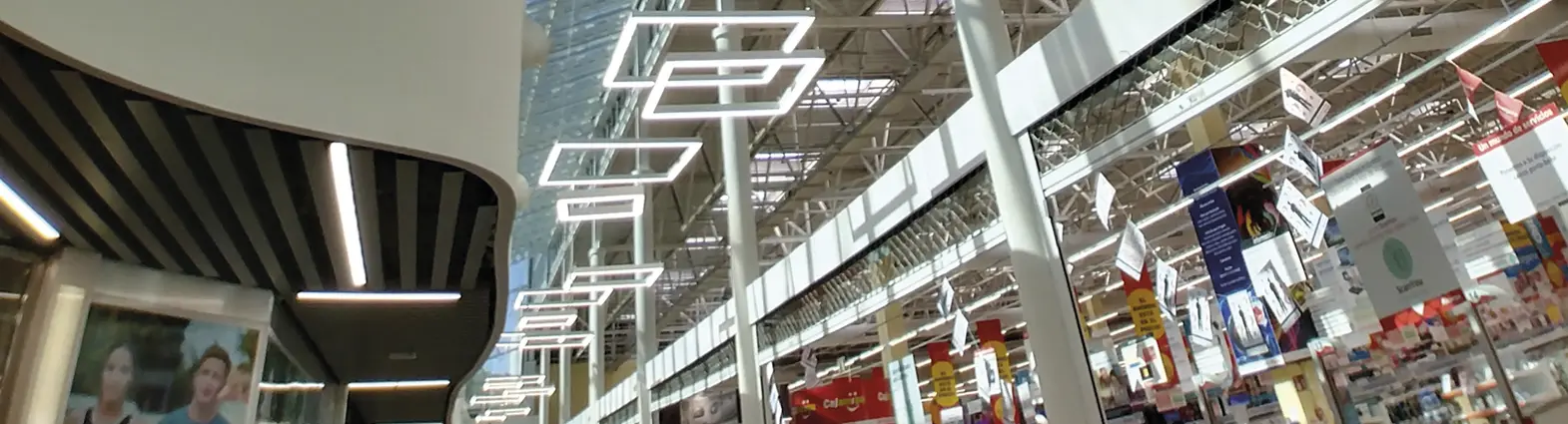 Slider 1 - Квадратні конструкції - Celux Iluminación