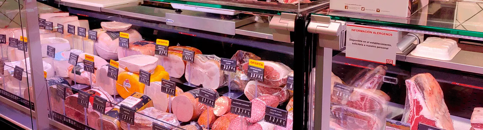 Slider 3 - Iluminação alimentar - Celux Iluminación